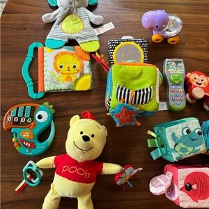 Disney Winnie the Pooh Plush - Yellow and Red